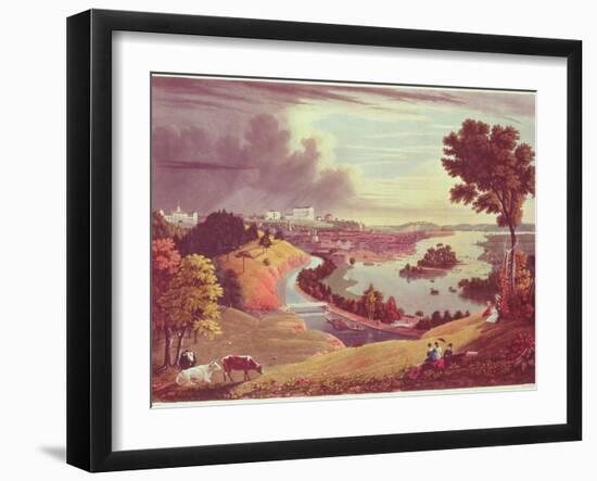 Richmond, Virginia, Engraved by William James Bennett-George Cooke-Framed Giclee Print