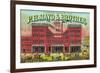 Richmond, Virginia, P.H. Mayo and Brother US Navy Brand Tobacco Label-Lantern Press-Framed Premium Giclee Print