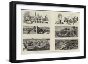 Richmond, Yorkshire, and the Surrounding Neighbourhood-null-Framed Giclee Print