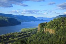 View from Crown Point, Columbia Gorge National Scenic Area, Oregon, USA-Rick A. Brown-Photographic Print