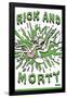 Rick And Morty - Acid-Trends International-Framed Poster