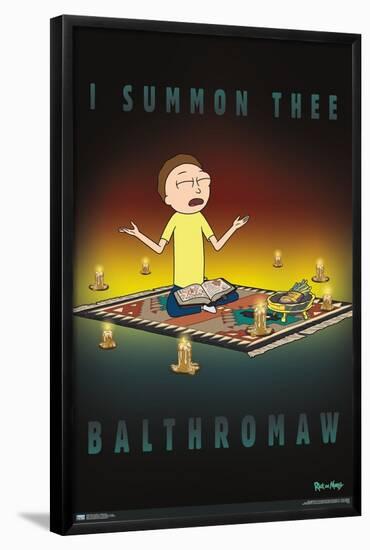 Rick And Morty - Balthromaw-Trends International-Framed Poster