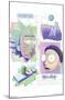 Rick and Morty - Chemistry-Trends International-Mounted Poster