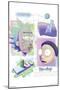 Rick and Morty - Chemistry-Trends International-Mounted Poster