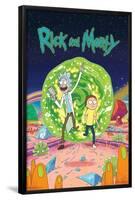 Rick And Morty - Cover-Trends International-Framed Poster