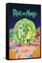 Rick And Morty - Cover-Trends International-Framed Stretched Canvas