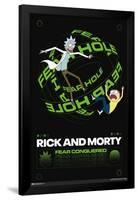 Rick And Morty - Fear Hole-Trends International-Framed Poster