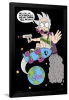RICK AND MORTY - GREETINGS-null-Framed Poster