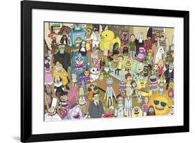 Rick And Morty - Group-null-Framed Poster