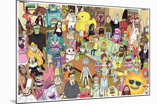 Rick And Morty - Group-Trends International-Mounted Poster