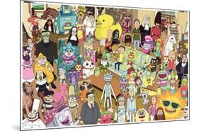 Rick And Morty - Group-Trends International-Mounted Poster