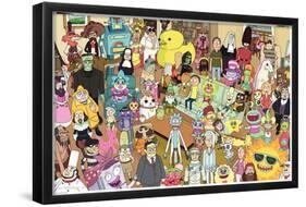 Rick And Morty - Group-Trends International-Framed Poster