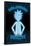 Rick And Morty - Hologram Rick-Trends International-Framed Poster