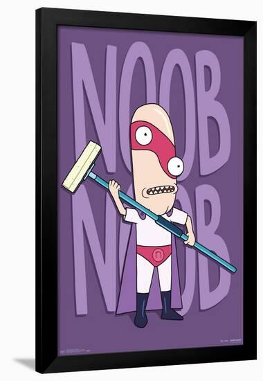 Rick And Morty - Noob Noob-Trends International-Framed Poster