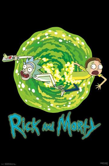 Rick And Morty- Portal' Poster | AllPosters.com