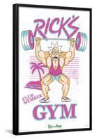 Rick And Morty - Rick's Gym-Trends International-Framed Poster