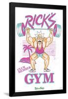 Rick And Morty - Rick's Gym-Trends International-Framed Poster