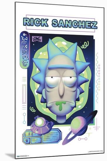 Rick and Morty - Rick Sanchez-Trends International-Mounted Poster