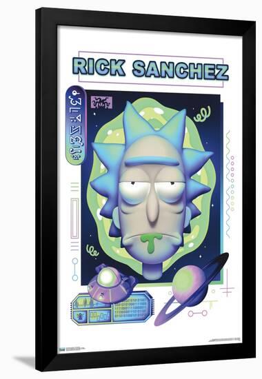 Rick and Morty - Rick Sanchez-Trends International-Framed Poster