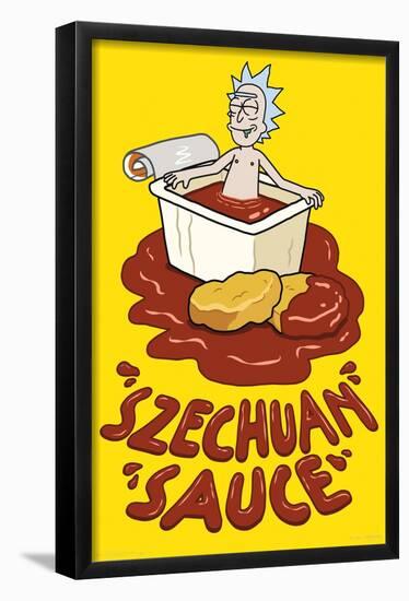 Rick And Morty - Sauce-Trends International-Framed Poster