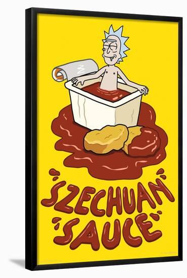 Rick And Morty - Sauce-Trends International-Framed Poster