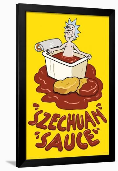 Rick And Morty - Sauce-Trends International-Framed Poster