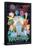 Rick And Morty - Season 4 Group-Trends International-Framed Poster