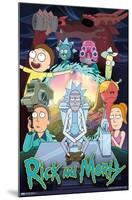 Rick And Morty - Season 4 Group-Trends International-Mounted Poster