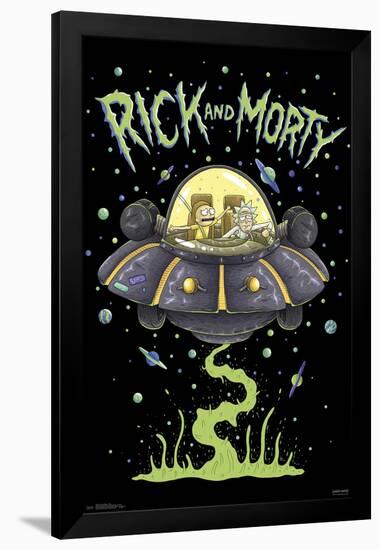 RICK AND MORTY - SHIP-null-Framed Poster