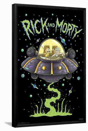 Rick And Morty - Ship-Trends International-Framed Poster