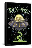 Rick And Morty - Ship-Trends International-Framed Stretched Canvas