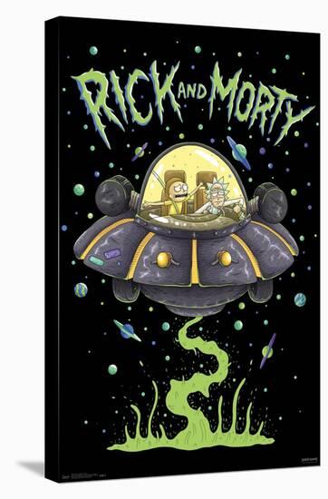 Rick And Morty - Ship-Trends International-Stretched Canvas