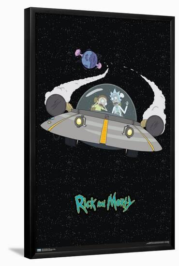 Rick And Morty - Space-Trends International-Framed Poster