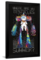 Rick And Morty - Testicles-Trends International-Framed Poster