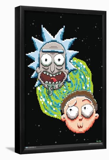 Rick And Morty - Video Game-Trends International-Framed Poster