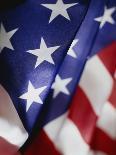 Close-up of American Flag-Rick Barrentine-Photographic Print
