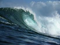 Shorebreak Waves in Waimea Bay-Rick Doyle-Framed Premium Photographic Print