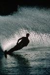 Water Skier in a Slalom Turn-Rick Doyle-Photographic Print