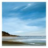 Skaket Blue-Rick Fleury-Framed Stretched Canvas