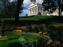 Virginia State Capitol Building and Gardens, Richmond, USA-Rick Gerharter-Framed Stretched Canvas