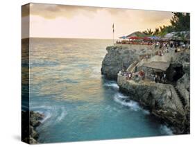 Rick's Cafe, Negril, Jamaica-Doug Pearson-Stretched Canvas