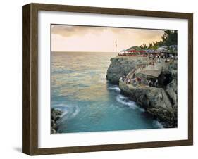 Rick's Cafe, Negril, Jamaica-Doug Pearson-Framed Photographic Print