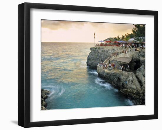 Rick's Cafe, Negril, Jamaica-Doug Pearson-Framed Photographic Print