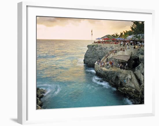 Rick's Cafe, Negril, Jamaica-Doug Pearson-Framed Photographic Print