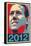 Rick Santorum 2012 Political Poster-null-Framed Stretched Canvas