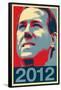 Rick Santorum 2012 Political Poster-null-Framed Poster
