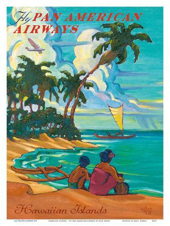 Hawaiian Islands - Fly Pan American Airways