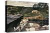 Rickett's Farm, Cookham Dene-Stanley Spencer-Stretched Canvas