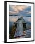 Rickety Island Dock on Saturna Island in British Columbia Canada.-James Wheeler-Framed Photographic Print