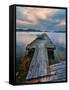 Rickety Island Dock on Saturna Island in British Columbia Canada.-James Wheeler-Framed Stretched Canvas